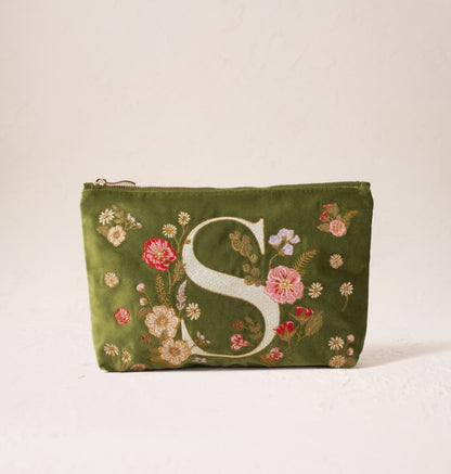 Wildflower Alphabet Everyday Pouch