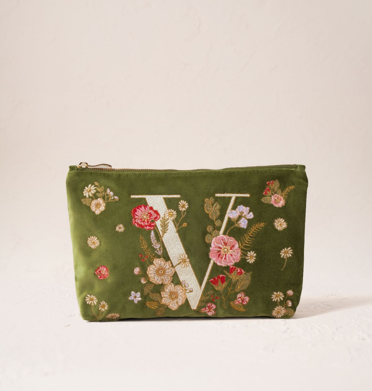 Wildflower Alphabet Everyday Pouch