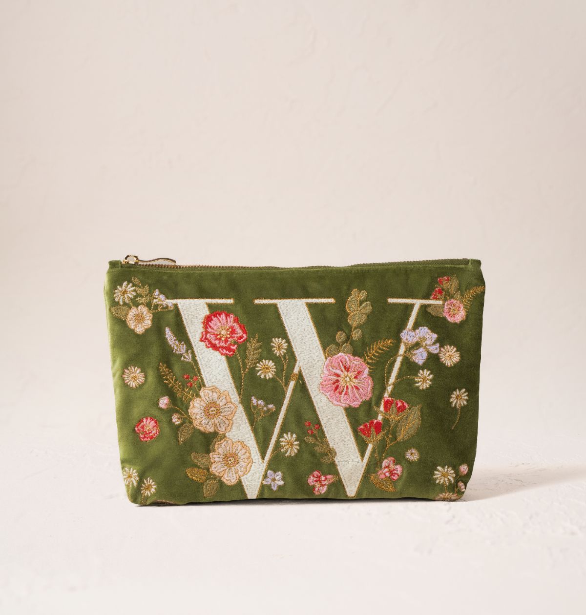 Wildflower Alphabet Everyday Pouch