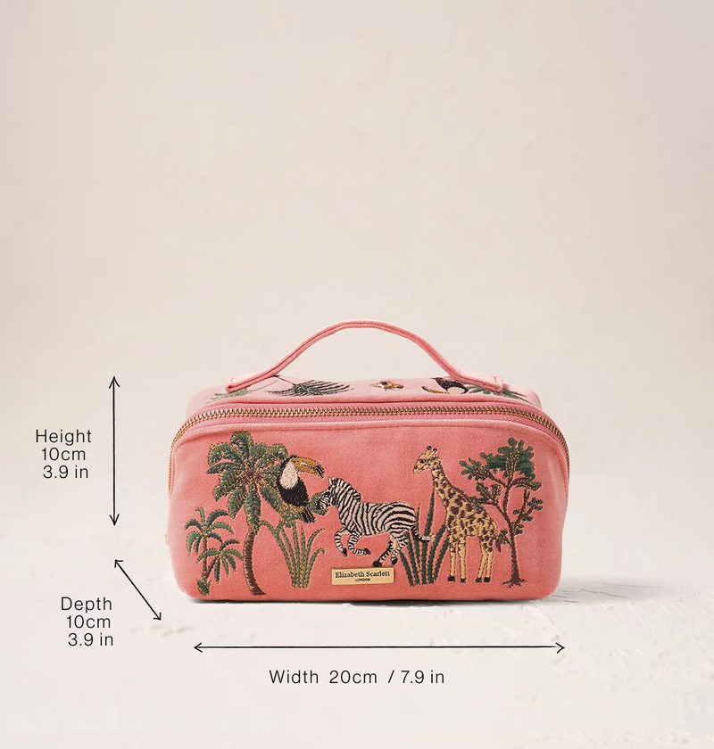Elizabeth Scarlett Open Flat Makeup Bag | Official Store