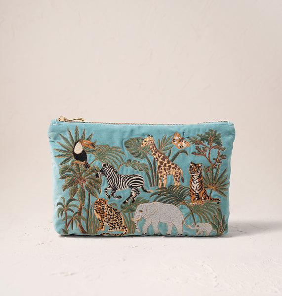 バッグ ElizabethScarlett Elizabeth Scarlett Wild Horses Open Flat Makeup Bag – Elizabeth Scarlett