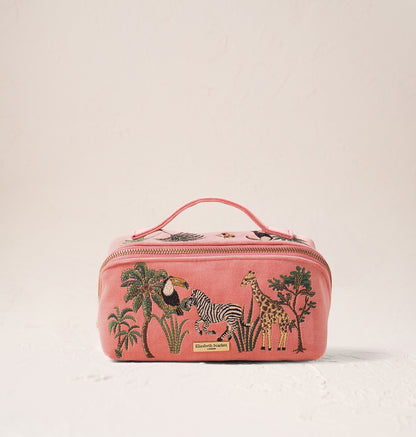 World Wildlife Open Flat Makeup Bag