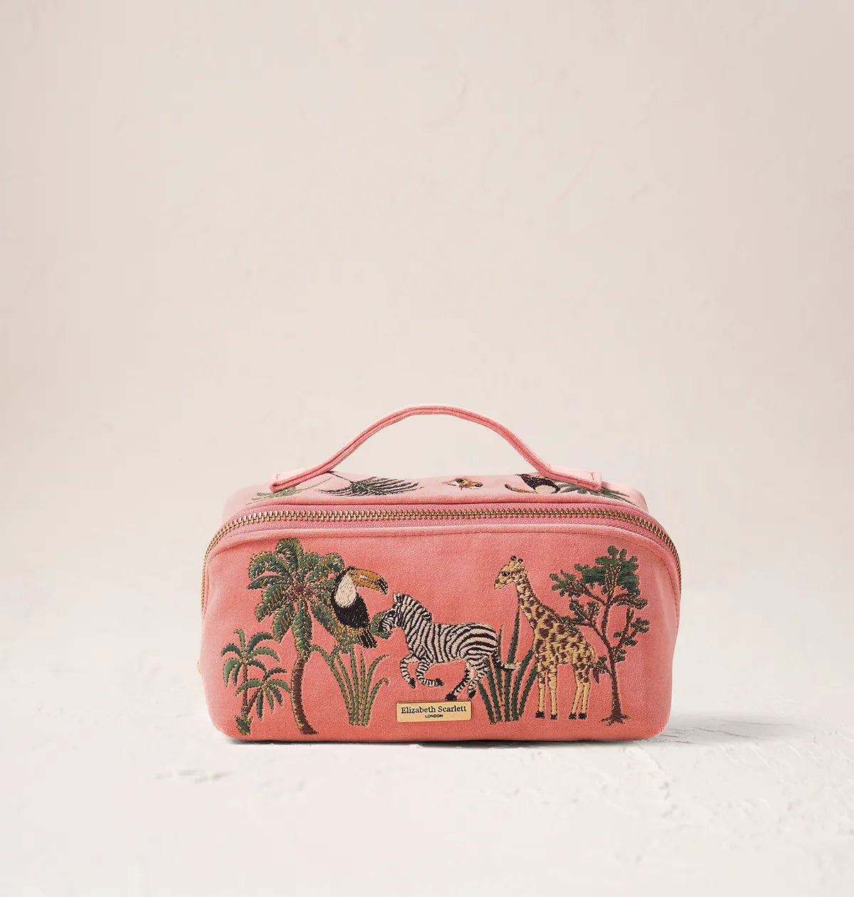World Wildlife Open Flat Makeup Bag