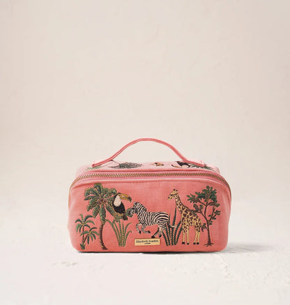 World Wildlife Open Flat Makeup Bag