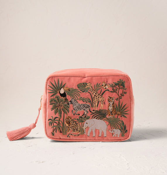 大人気！【Elizabeth Scarlett】ワールドワイルドライフ ポーチ World Wildlife Wash Bag – Elizabeth Scarlett