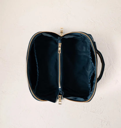 Botanical Garden Open Flat Makeup Bag