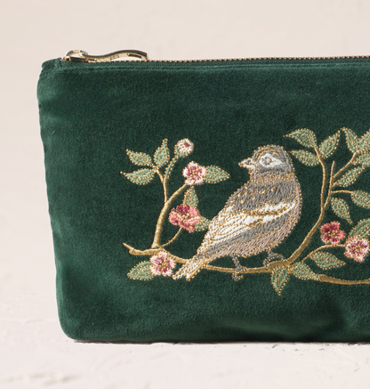 Songbirds Secret Garden Mini Pouch