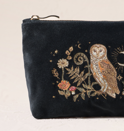 Mystical Owl Mini Pouch