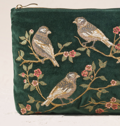 Songbirds Secret Garden Everyday Pouch