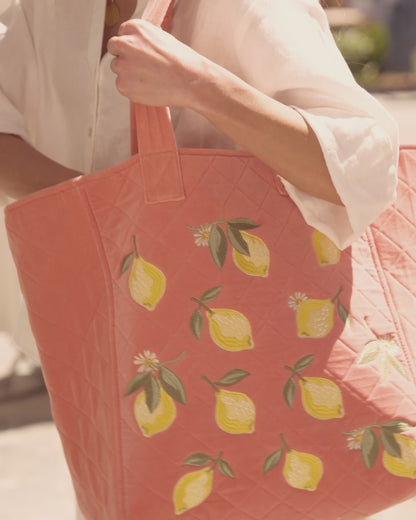Lemon Blossom Tote