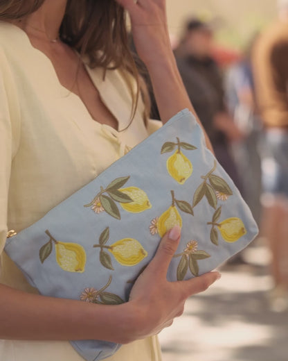 Lemon Blossom Everyday Pouch