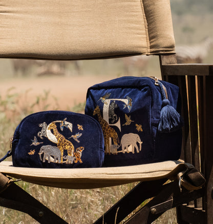 Safari Alphabet Wash Bag