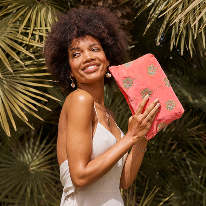 Summer Palm Everyday Pouch