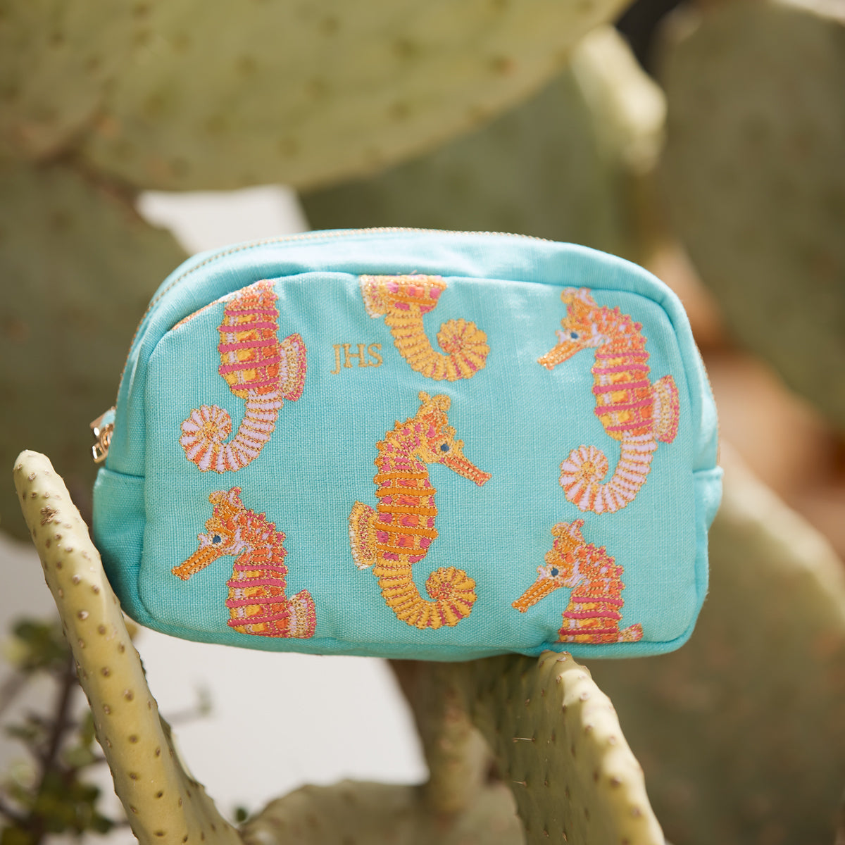 Seahorse Makeup Bag