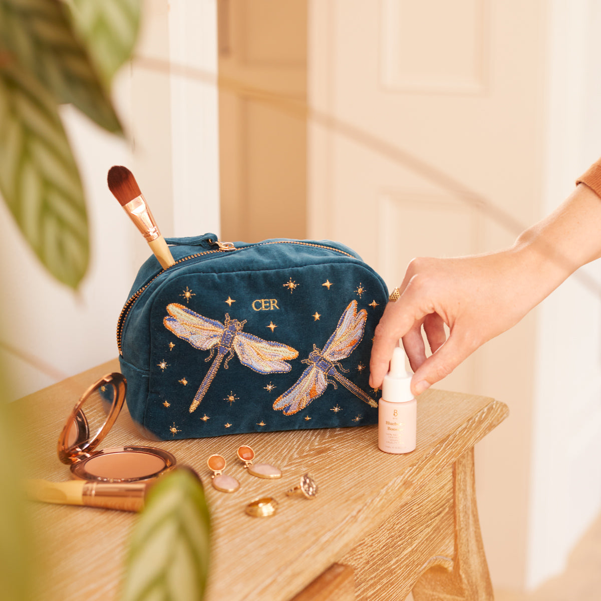 Dragonfly Makeup Bag