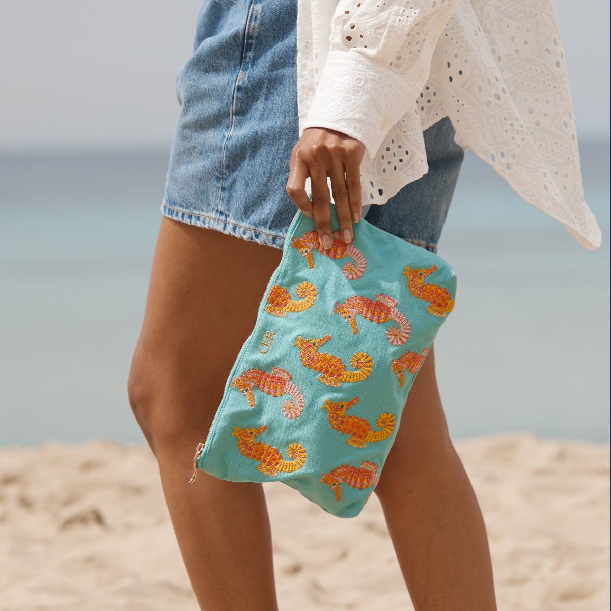 Seahorse Everyday Pouch