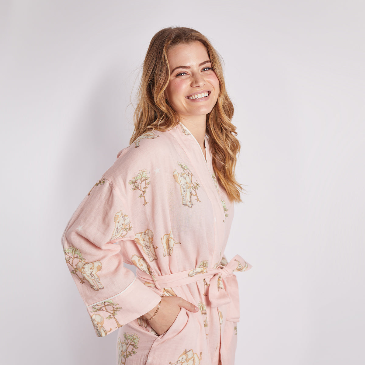 Elephant Pink Robe