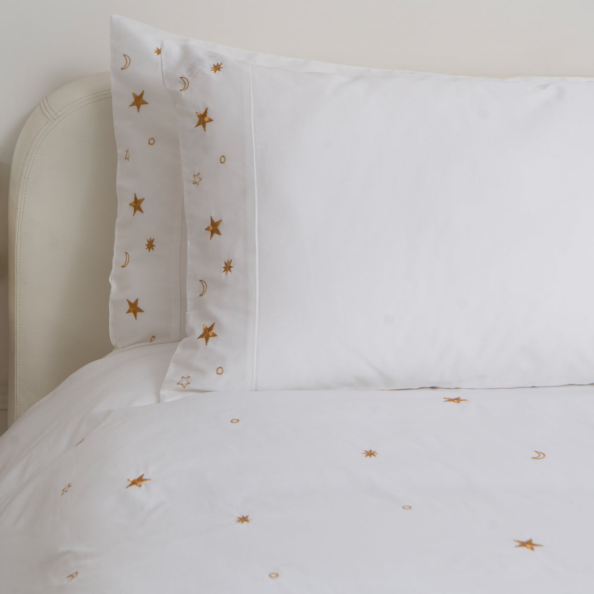 Soft Cotton Sateen Bed Linen Made Constellations Pillowcase: Elizabeth Scarlett 3