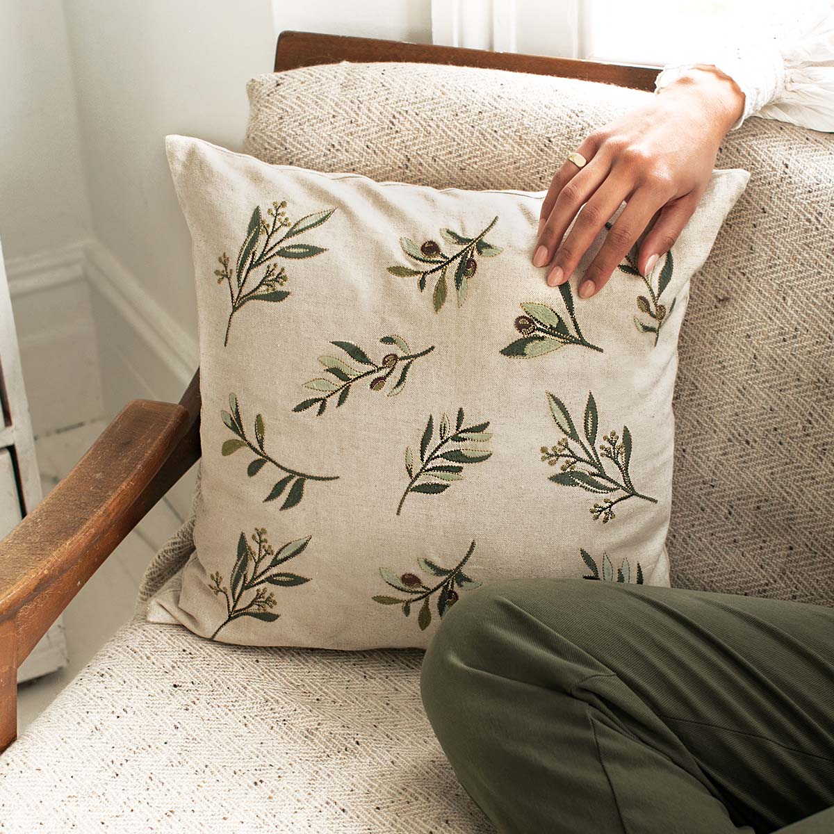 Olive Cushion