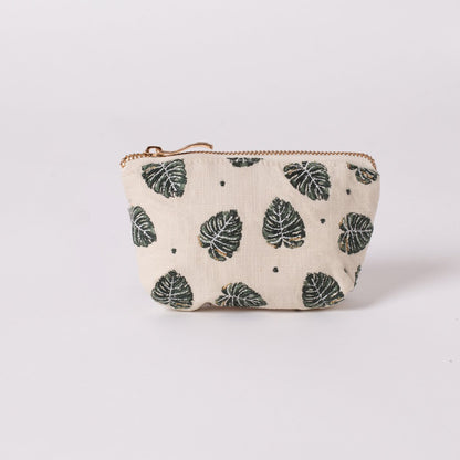 Jungle Leaf Coin Purse