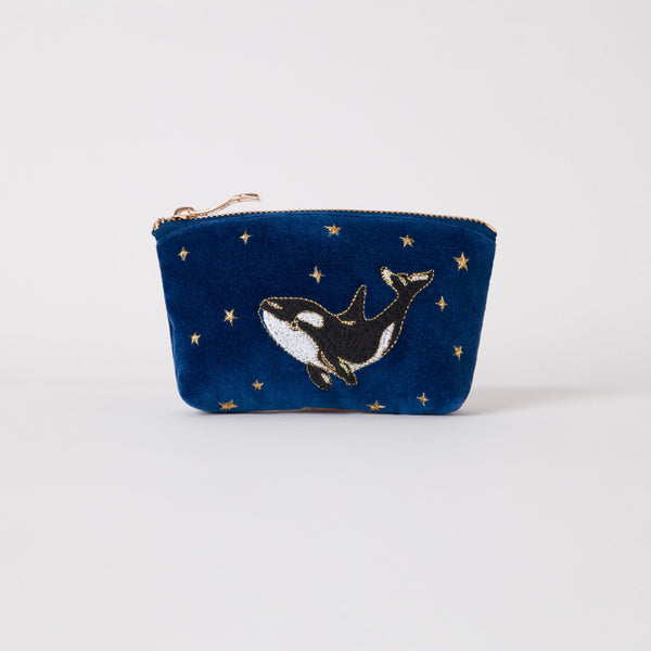 Blue Whale Pouch Bag, Canvas Beach Travel Wash Makeup Toiletry Bag Oce –  Starcove Fashion