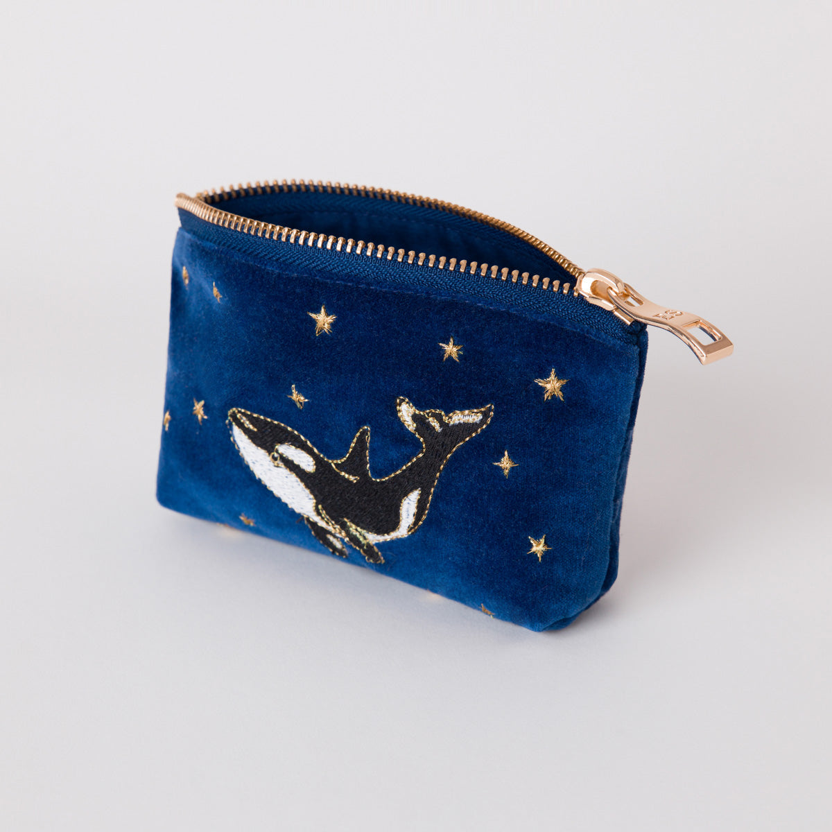 Blue Micaela Quilted Card Holder - CHARLES & KEITH IN