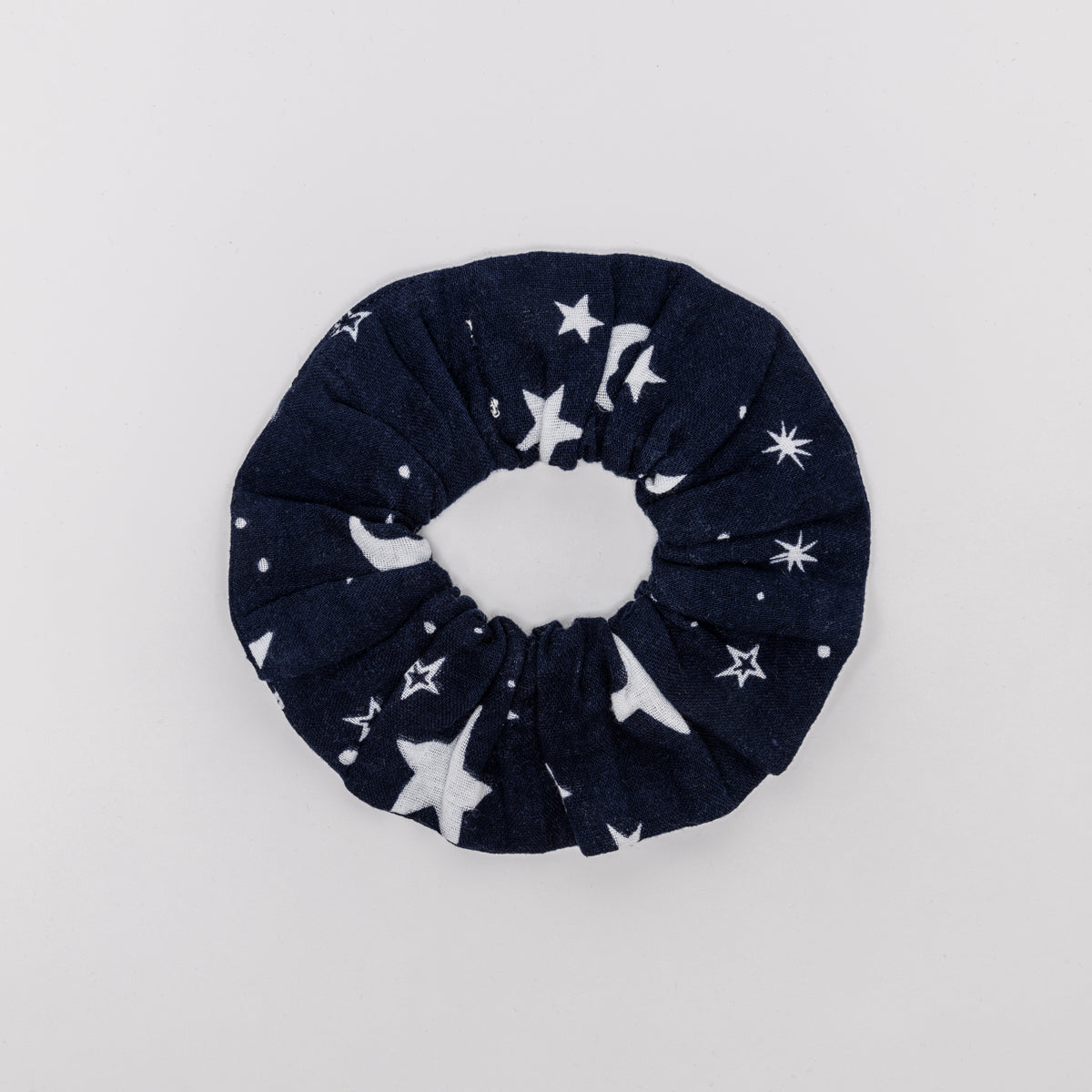Star Navy Scrunchie