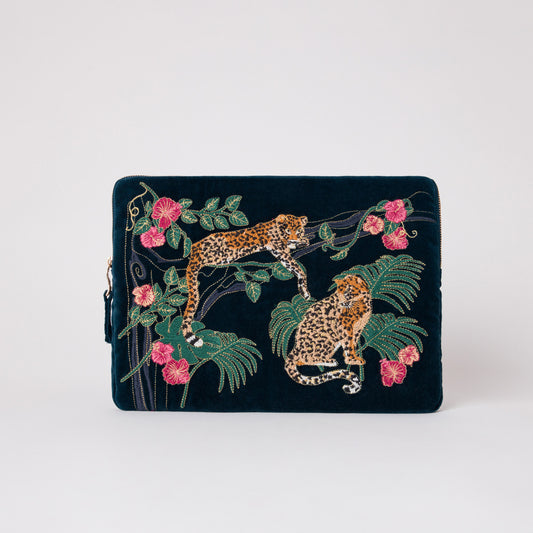 Jungle Jaguar Laptop Case Small