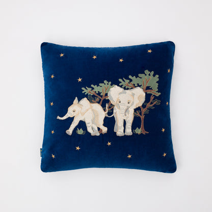 Baby Elephant Conservation Cushion Square