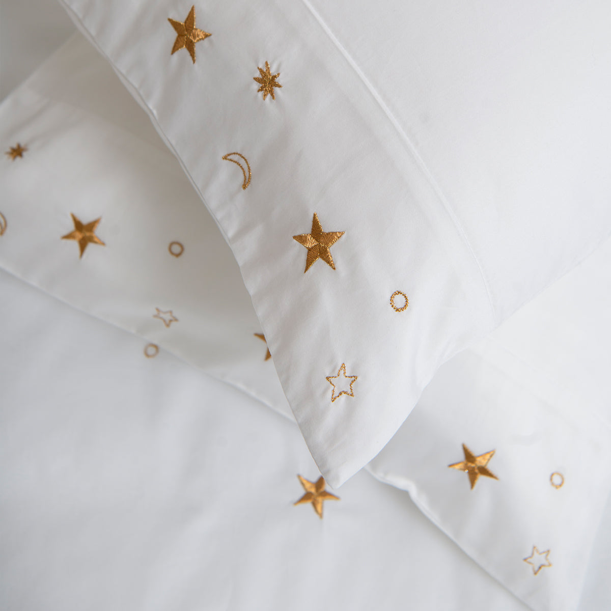 Soft Cotton Sateen Bed Linen Made Constellations Pillowcase: Elizabeth Scarlett 4