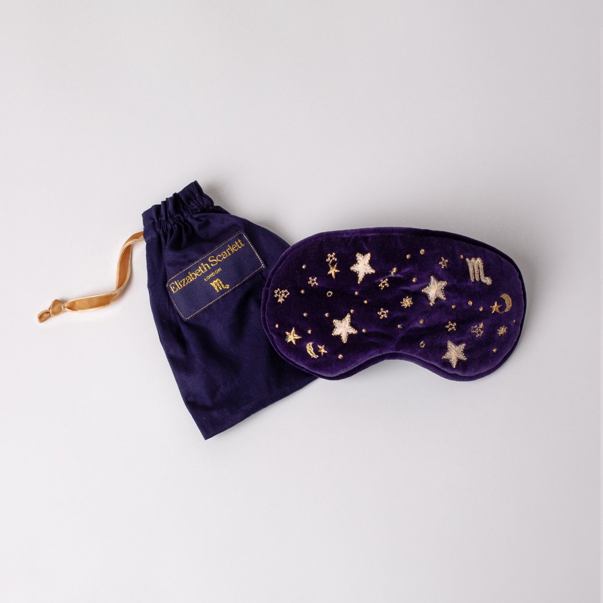 Scorpio Velvet Eye Mask: Elizabeth Scarlett