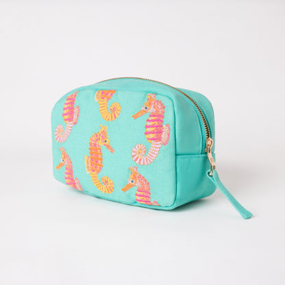 Seahorse Makeup Bag
